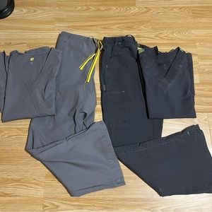 Xxs grey scrubs